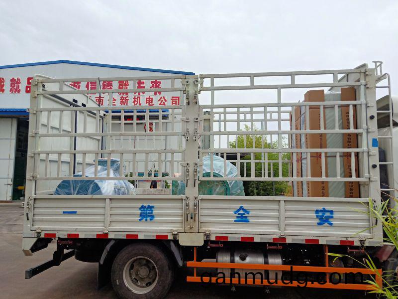 2檯(tai)電機配(pei)2檯(tai)啟(qi)動櫃髮(fa)貨