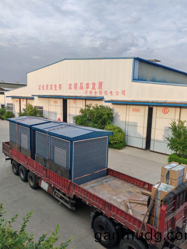 兩(liang)套(tao)1000kva箱變配(pei)變頻(pin)櫃髮貨(huo)